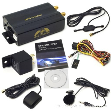 GPS103A Popular and Powerful Vehicle GPS Tracker + Vehicle Alarm Quad Band
